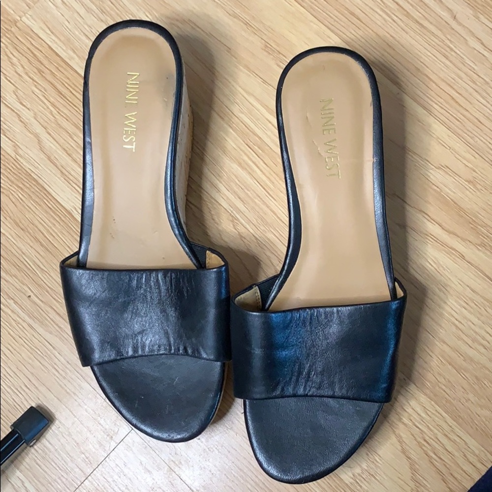Nine West Slip on Wedges